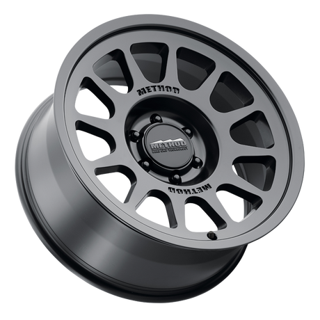 Method MR703 Bead Grip 18x9.0 -12mm 6X5.5 106.25mm CB - Matte Black
