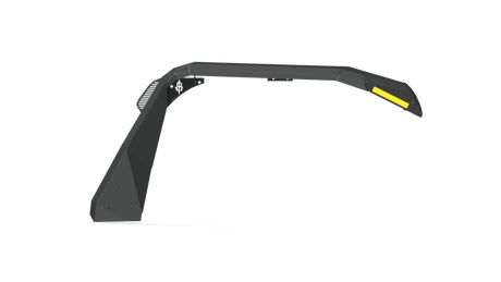 Road Armor 18-20 Jeep Wrangler JL Stealth Front Fender Flare w/Switchback LED DRL - Tex Blk