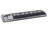 Ford Racing Bronco/Bronco Sport G.O.A.T. Badge - Black/Chrome