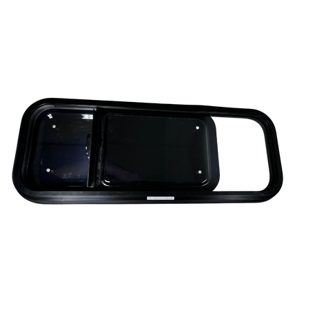 Acrylic Slider Window w/ Clamp Ring (Passenger Side) for Sprinter Van Wideout