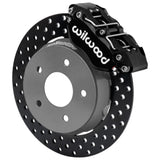 Wilwood 22-23 Polaris RZR Turbo Dynapro 4R Front Brake Kit w/ 11.25in Drilled Rotors - Black