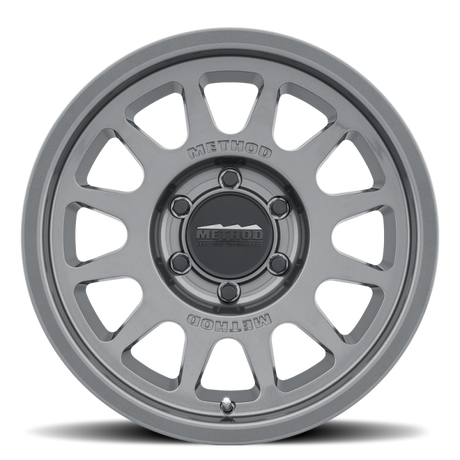 Method MR703 Bead Grip HD 18x9 +40mm Offset 6x5.5 95.25mm CB Gloss Titanium Wheel
