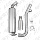 MBRP 2000-2006 Jeep Wrangler (JK) Inline-4 2.5L Inline-6 4.0L Cat Back Single Side