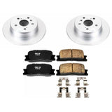 Power Stop 01-03 Toyota Highlander Rear Z17 Evolution Geomet Coated Brake Kit