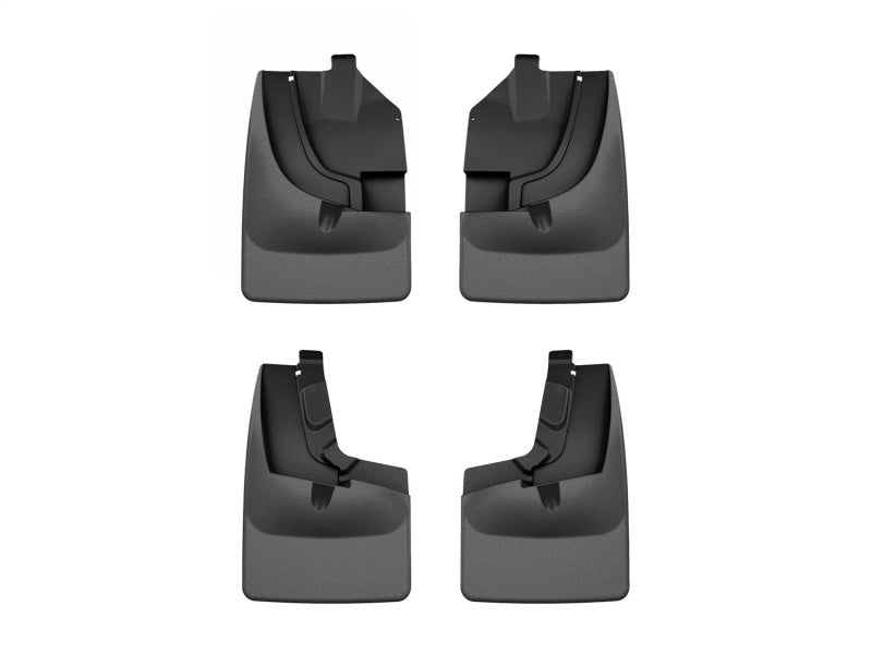WeatherTech 21-23 Ford Ranger (Tremor Pkg.) No Drill Front & Rear MudFlaps - Black