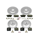 Power Stop 06-08 Mercedes-Benz SLK280 Front and Rear Eurostop Brake Kit
