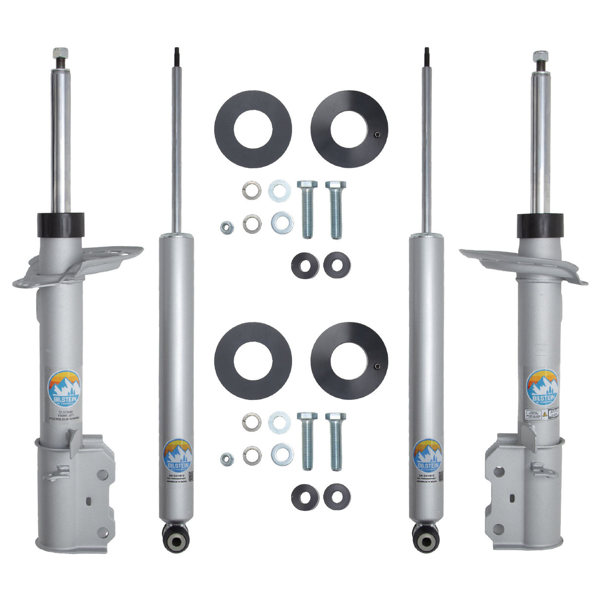 Bilstein 22-24 Ford Maverick B8 TerraSport Lift Kit - 1.75in Front & 1.5in Rear Lift
