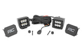 LED Light Kit | Cowl Mount | 2" Black Pair | Jeep Gladiator JT/Wrangler JL (18-26)