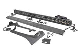 LED Light Kit | Windshield | 50" BLK Dual Row | WHT DRL | Jeep Gladiator JT/Wrangler JL (18-26)