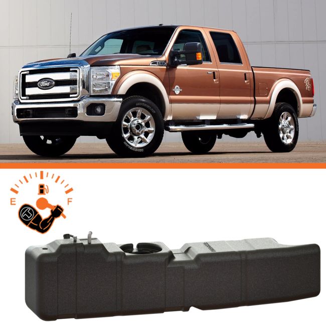 Titan 2011-2016 Ford Crew Cab, Short Bed Power Stroke Diesel Fuel Tank