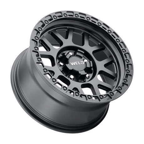 Weld Off-Road W104 20X10 Cinch Beadlock 5X127 5X139.7 ET-18 BS4.75 Satin Black - Non-BL
