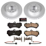 Power Stop 04-06 Porsche Cayenne Front Z23 Evolution Sport Coated Brake Kit