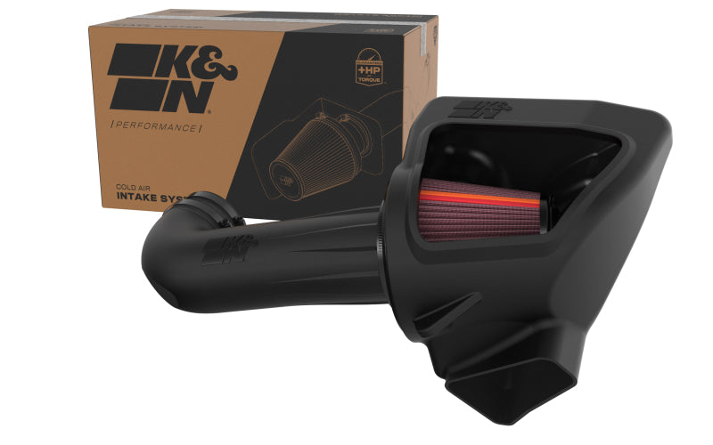 K&N 16-24 Chevy CamaroSS V8-6.2L F Performance Air Intake System