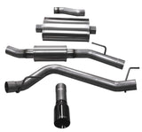 Corsa 2020-2024 Jeep Gladiator JT 3.0in Cat-Back Single Touring Side Exit w/ 4.0in Black Tip