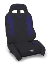PRP EnduroCrawl Reclining Suspension Seat - Black/Purple Vinyl - Driver
