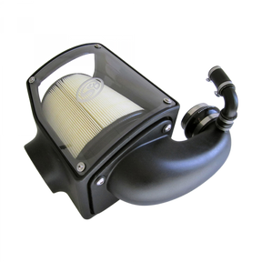 Cold Air Intake For 92-00 GMC K-Series V8-6.5L Duramax Dry Dry Extendable White S&B