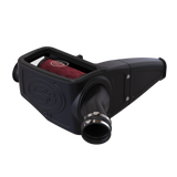 Cold Air Intake For 98-03 Ford F250 F350 F450 F550 V8-7.3L Powerstroke Cotton Cleanable Red S&B