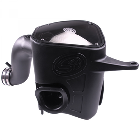 Cold Air Intake For 13-18 Dodge Ram 2500 3500 L6-6.7L Cummins Dry Extendable White S&B