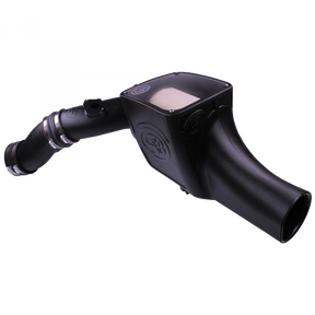Cold Air Intake For 03-07 Ford F250 F350 F450 F550 V8-6.0L Powerstroke Dry Extendable White S&B
