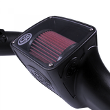 Cold Air Intake For 03-07 Ford F250 F350 F450 F550 V8-6.0L Powerstroke Cotton Cleanable Red S&B