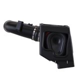 Cold Air Intake For 11-16 Chevrolet Silverado GMC Sierra V8-6.6L LML Duramax Cotton Cleanable Red S&B