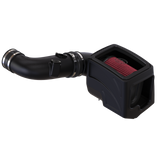 Cold Air Intake For 11-16 Chevrolet Silverado GMC Sierra V8-6.6L LML Duramax Cotton Cleanable Red S&B