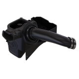 Cold Air Intake For 17-19 Ford F250 F350 V8-6.7L Powerstroke Dry Extendable White S&B