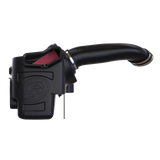 Cold Air Intake For 17-19 Ford F250 F350 V8-6.7L Powerstroke Cotton Cleanable Red S&B