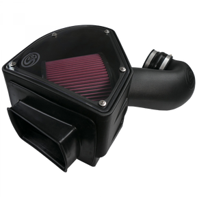 Cold Air Intake For 94-02 Dodge Ram 2500 3500 5.9L Cummins Cotton Cleanable Red S&B