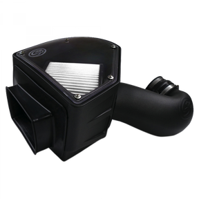 Cold Air Intake For 94-02 Dodge Ram 2500 3500 5.9L Cummins Dry Extendable White S&B