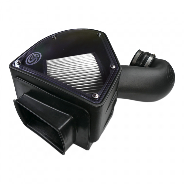 Cold Air Intake For 94-02 Dodge Ram 2500 3500 5.9L Cummins Dry Extendable White S&B