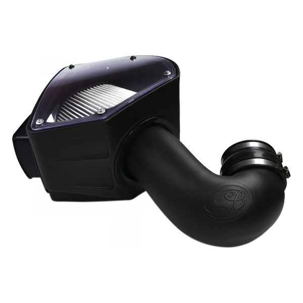 Cold Air Intake For 94-02 Dodge Ram 2500 3500 5.9L Cummins Dry Extendable White S&B