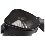 Cold Air Intake For 10-12 Dodge Ram 2500 3500 6.7L Cummins Dry Extendable White S&B