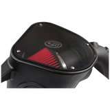 Cold Air Intake For 10-12 Dodge Ram 2500 3500 6.7L Cummins Cotton Cleanable Red S&B