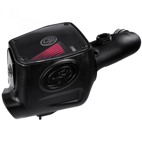 Cold Air Intake For 08-10 Ford F250 F350 V8-6.4L Powerstroke Cotton Cleanable Red S&B