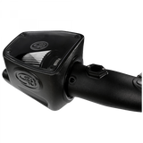 Cold Air Intake For 08-10 Ford F250 F350 V8-6.4L Powerstroke Dry Extendable White S&B