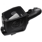 Cold Air Intake For 08-10 Ford F250 F350 V8-6.4L Powerstroke Dry Extendable White S&B
