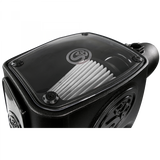 Cold Air Intake For 08-10 Ford F250 F350 V8-6.4L Powerstroke Dry Extendable White S&B