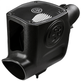 Cold Air Intake For 08-10 Ford F250 F350 V8-6.4L Powerstroke Dry Extendable White S&B