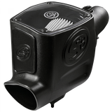 Cold Air Intake For 08-10 Ford F250 F350 V8-6.4L Powerstroke Dry Extendable White S&B