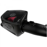 Cold Air Intake For 08-10 Ford F250 F350 V8-6.4L Powerstroke Cotton Cleanable Red S&B