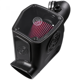 Cold Air Intake For 08-10 Ford F250 F350 V8-6.4L Powerstroke Cotton Cleanable Red S&B