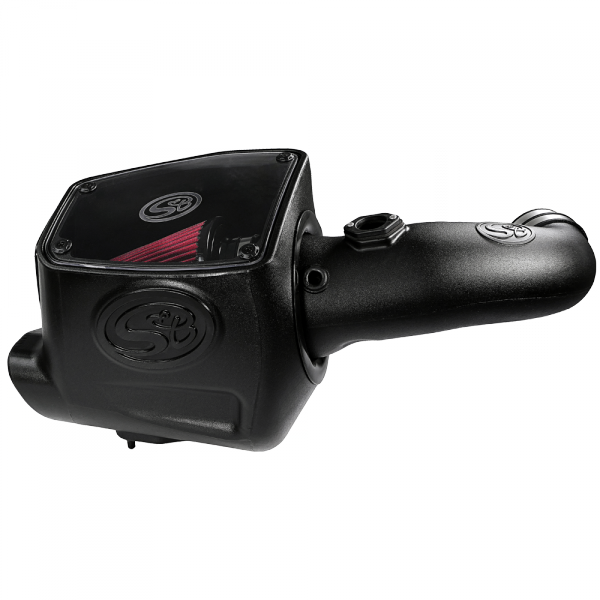 Cold Air Intake For 08-10 Ford F250 F350 V8-6.4L Powerstroke Cotton Cleanable Red S&B