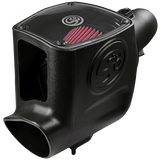 Cold Air Intake For 08-10 Ford F250 F350 V8-6.4L Powerstroke Cotton Cleanable Red S&B