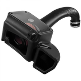 Cold Air Intake For 09-18 Dodge Ram 1500/ 2500/ 3500 Hemi V8-5.7L Cotton Cleanable Red S&B