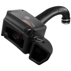 Cold Air Intake For 09-18 Dodge Ram 1500/ 2500/ 3500 Hemi V8-5.7L Cotton Cleanable Red S&B