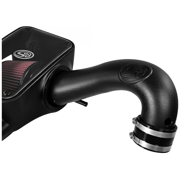 Cold Air Intake For 09-18 Dodge Ram 1500/ 2500/ 3500 Hemi V8-5.7L Cotton Cleanable Red S&B