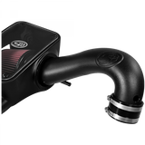 Cold Air Intake For 09-18 Dodge Ram 1500/ 2500/ 3500 Hemi V8-5.7L Cotton Cleanable Red S&B