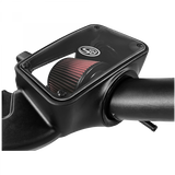 Cold Air Intake For 09-18 Dodge Ram 1500/ 2500/ 3500 Hemi V8-5.7L Cotton Cleanable Red S&B