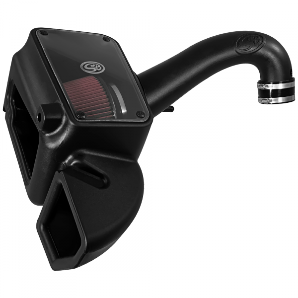 Cold Air Intake For 09-18 Dodge Ram 1500/ 2500/ 3500 Hemi V8-5.7L Cotton Cleanable Red S&B